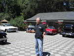 First you drive up and the gate opens!