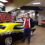 Steve from Arkansas is on hand to see the set up day.
