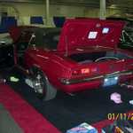 Cindy wins 1st place in the altered restored class and then received a second award for her 1969 Camaro. It was an Outstanding Restored award and included a $50.00 check.