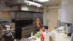 Phyllis helps out getting the lunch ready!