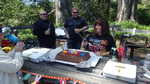 Stand back! She's got a loaded cake!