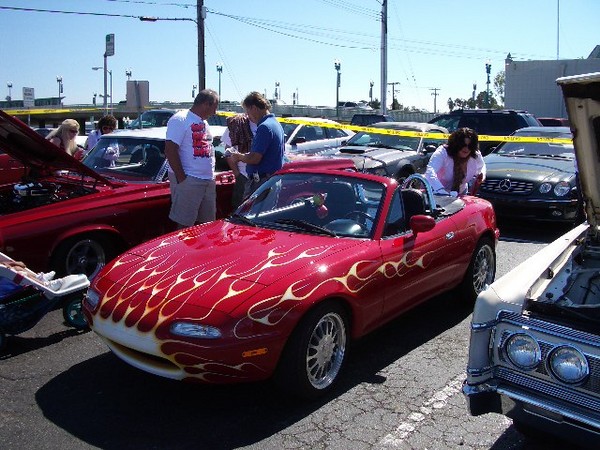 Shine that car, Sally!