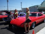 The man himself, Peter Liu and his Dodge Daytona.