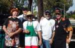 The Friday night BBQ crew AKA Stu, Rob, Gino,  Chuck, and Walt.