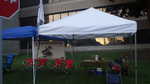 0600 hours on Saturday and we and get the day started with a perfectly set up MPM tent.
