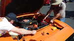 Checking the Superbird's charging system.