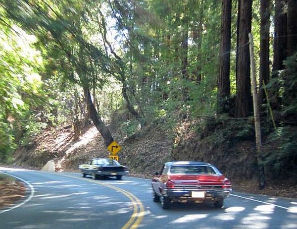 Join us for the Cruise to Santa Cruz and El Camino Real cruise 8-23-2014