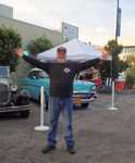 Look at me world, I'm king of the car show!!!