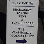Highlight for Album: Follow the sign to the 2014 Millbrae Art and Wine festival car show.