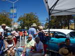 Darlene throws herself in the way of danger to stop people who want to get too close to the cars!!