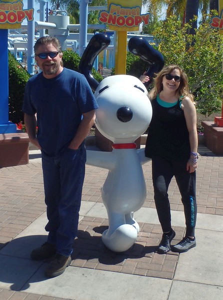 Snoopy joins in the fun!