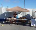 Registration booth all ready to go!