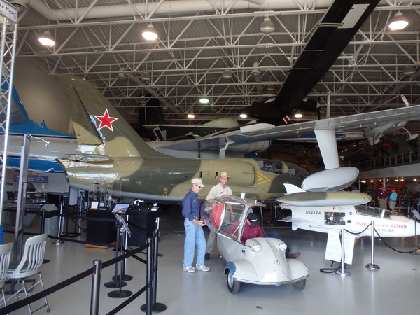 Hiller Airport Museum car chow. 041