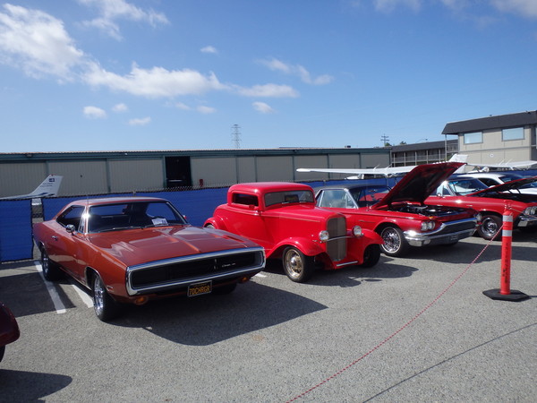 Hiller Airport Museum car chow. 064