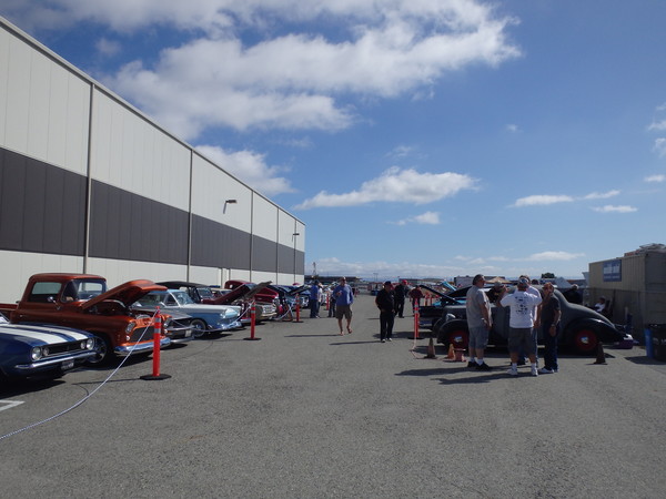 Hiller Airport Museum car chow. 068