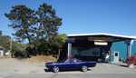 Quick stop for a drink at Vlad's Restaurant in Inverness, Ca.