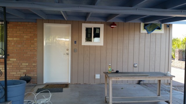 back wall all done