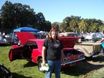 Kim and her 1968 Camaro came all the way from Fairfeild for this great show.
