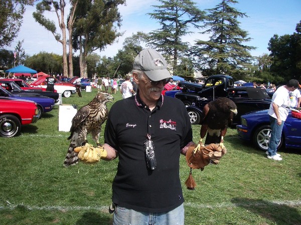 The birdman of Redwood City