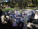 Lots of raffle prizes