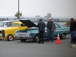 We made it after a long 3 mile drive. :^)

Then the cool cars started filling up the place.
