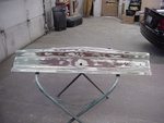 Trunk Lid. Fixing a little ding.