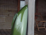 Color test panel on front porch.
January 21st, 2004.