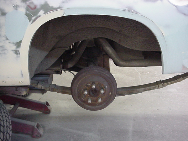Wheel-well Driver's side, no rust!