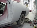 Ready Left Quarter.
The door striker is repaired.
