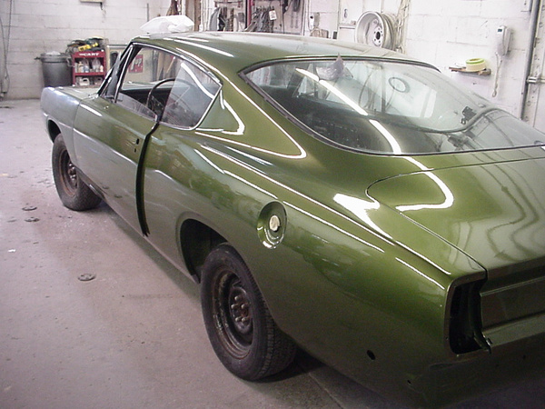 Left Rear. Painted!