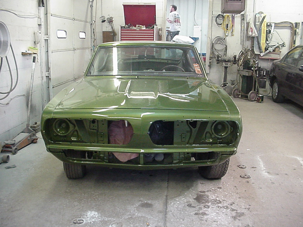 Front. 
Painted March 10 2004.