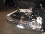 Dennis Child's Impala bites the dust at Jersey Joe's cruise.
