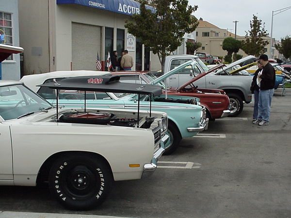 Our first MPM car show, October 2002