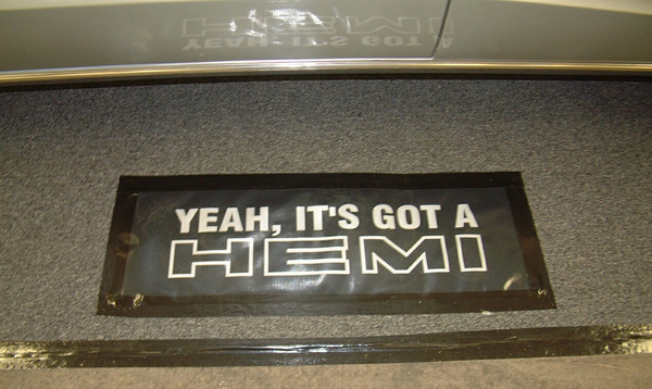 So you "Got a Hemi in that?" Yep!