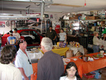 Phil and Linda's garage, one of the six they have.