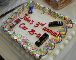 Car B Q cake
