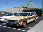 Peter Liu just finished the new and improved version of a 1969 Hemi wagon. That is if one was ever made in 69?