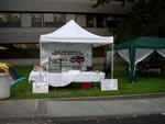 Here we are at The 9th annual BBQ and car show in San mateo Ca. 

It's 5:30 am and we get set all up for a day of fun!