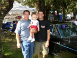 The Flores family stoped by to show off little Dante.