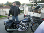 The man, and his trustworthy steed!       


So Tom, is there a bottle in the house?