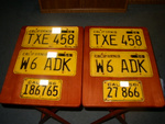 Licence plates for sale