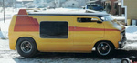 chopped van mid engine hemi