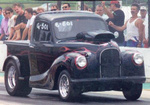 48 austin PU with a 440/727, went 10.8/130mph